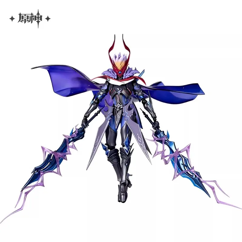 

[Genuine] miHoYo Game Tartaglia Figure Genshin Impact Demon King Armed Ver. Mobile Doll Anime Model Ornament Cosplay Xmas Gifts