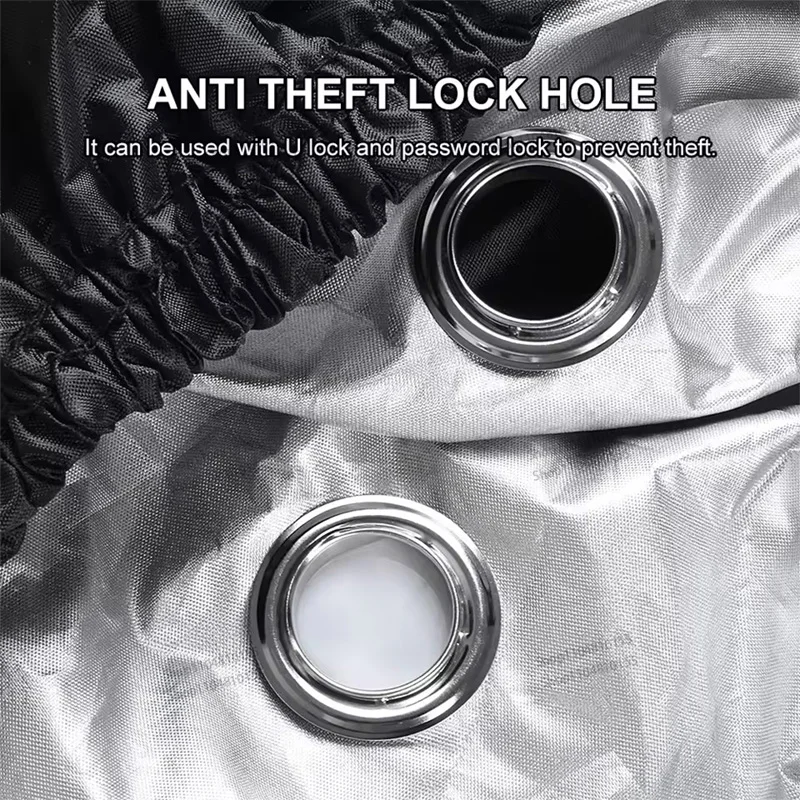 Per Benda Rock300 Copertura per moto Copertura antipioggia per moto Cappotto di copertura UV antipolvere impermeabile Copertura per scooter per moto per interni ed esterni