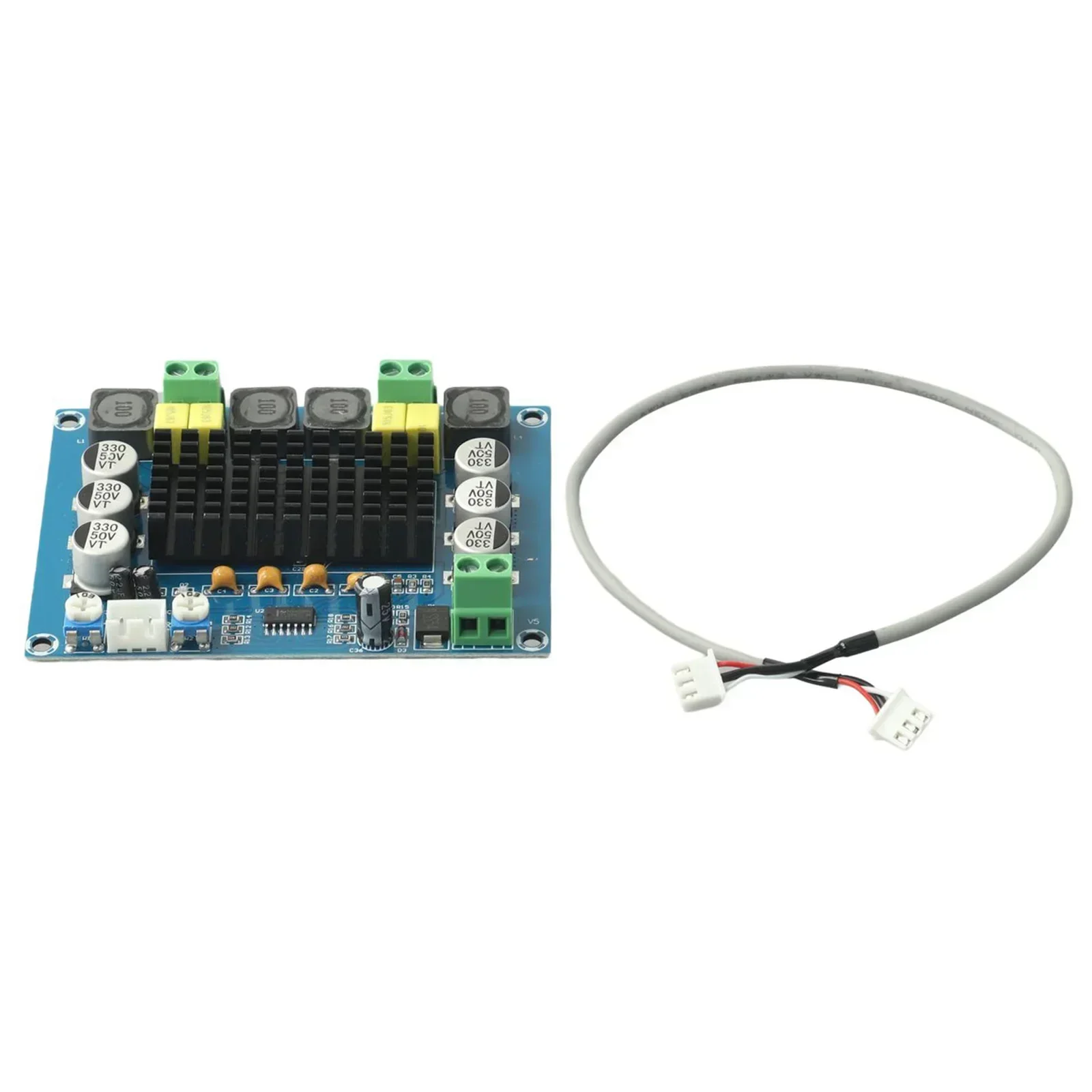 Audio Module Amplifiers Board Phone/Computer Shop DC12-26V Digital Dual -Channel Stereo TPA3116D2 100DB 120*2W