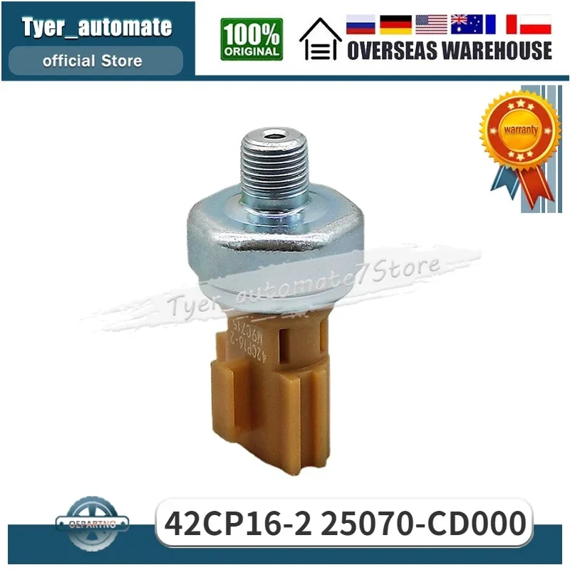 

Для Infiniti QX56 Nissan 350Z Altima Armada Frontier Pathfinder Sentra Titan Xterra 42CP16-2 25070-CD000 Датчик давления масла