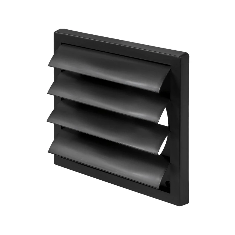 Heavy Duty Louvered Ventilation Cover Plastic for Dryer HVAC & Bathroom Exhaust 831F
