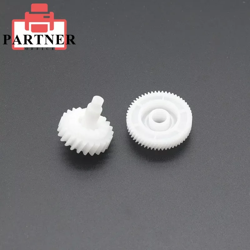 50SET RU6-0018-000 23T 56T Fuser Drive Gear for HP LaserJet P1505 P1506 P1566 P1606 M1120 M1522 M1536 / 1505 1606 1120 1522 1536