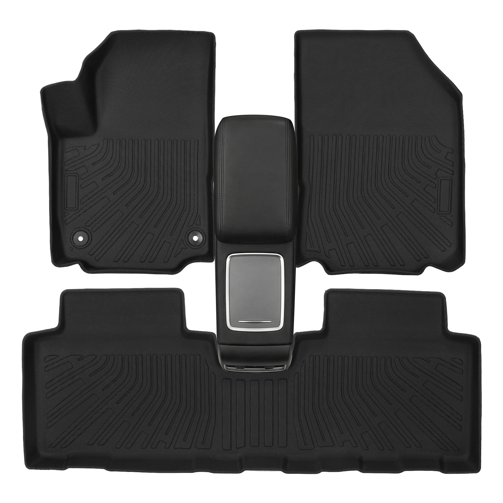 

Automotive Floor Mats Cargo Trunk Liner Set All Weather TPE Floor Covers for Chevrolet Equinox 2018-2024