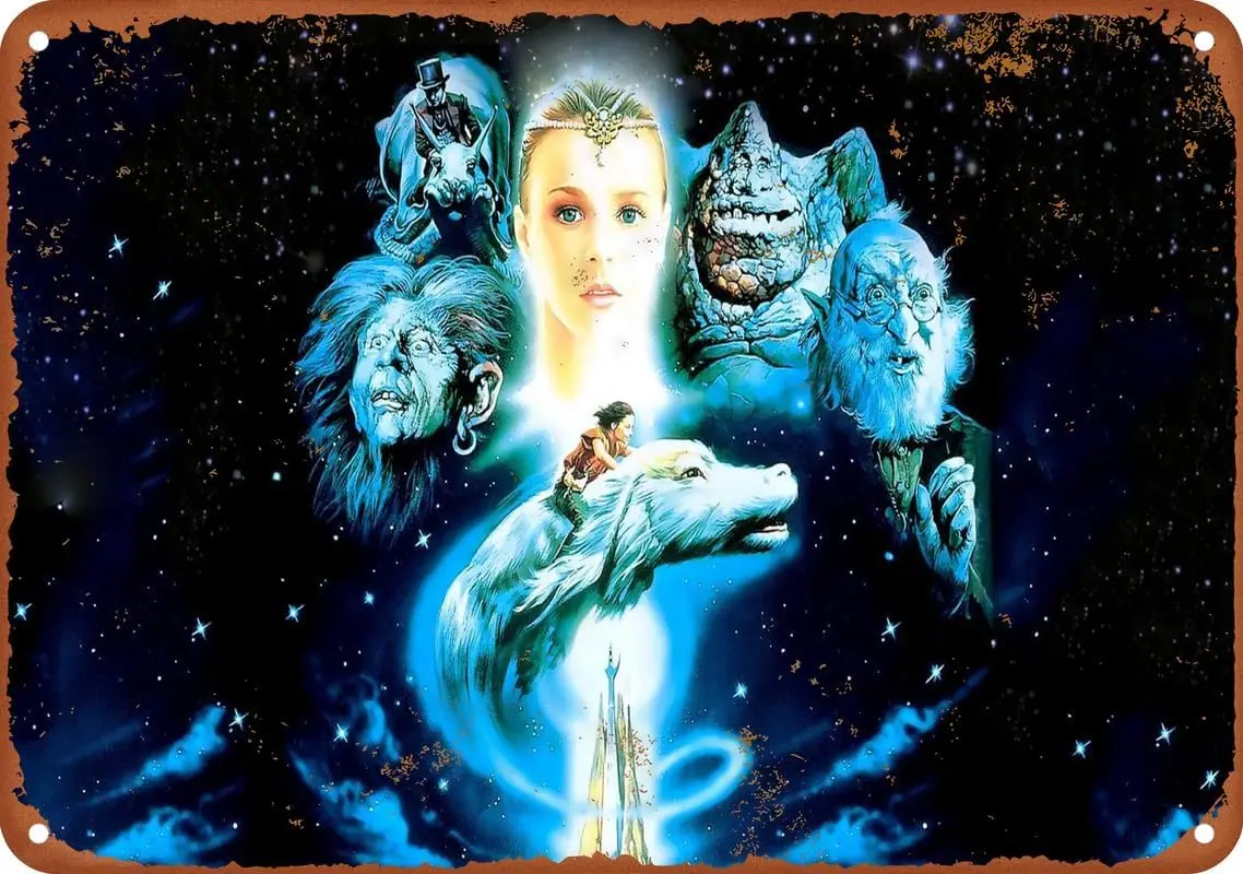 Trend 2 The Neverending Story 2 Metal Tin Sign For Office/Home/Classroom Bathroom Decor 8X12Inch