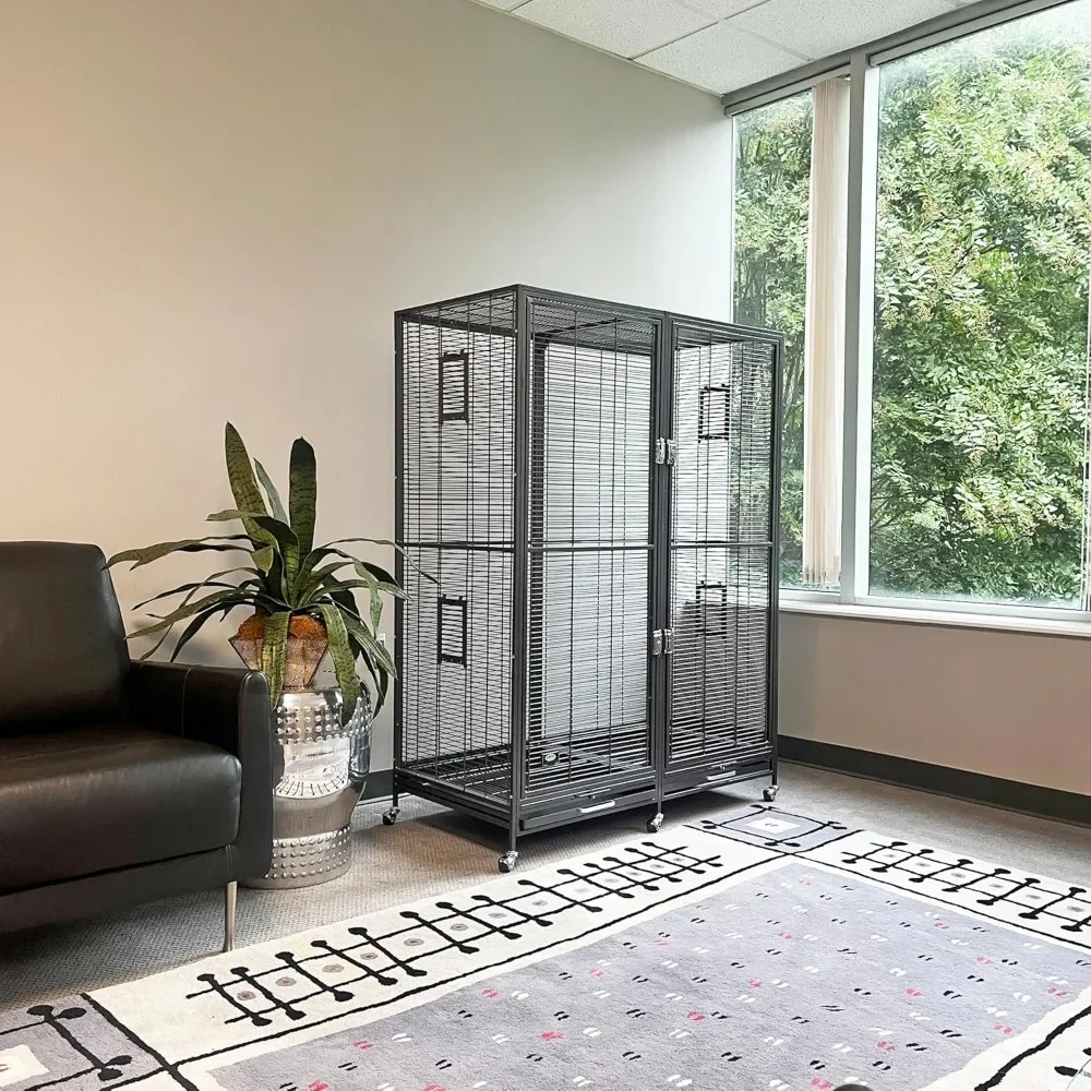 

Borneo Small Animal Cage - for Sugar Gliders, Squirrels, Marmosets & Other Small Pets