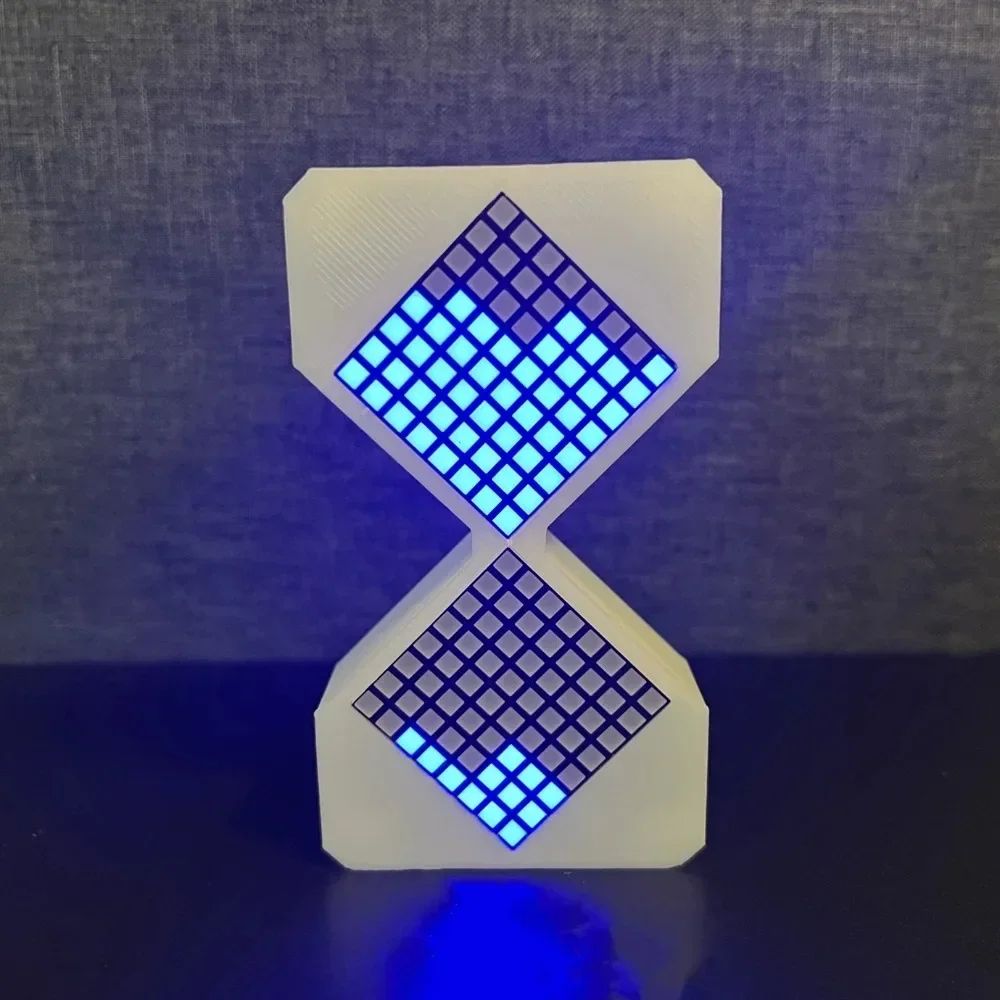 DIY Cyfrowa klepsydra Prezent urodzinowy Zabawki Gra dla dzieci Cyberklepsydra Elektroniczna klepsydra Cyberstyl Poczucie technologii Glow