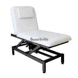 02*Beauty salon physiotherapy massage electric lift tattoo embroidery body bed with head hole