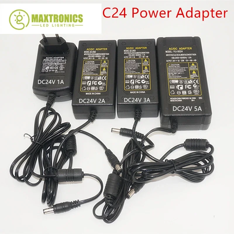 NEW DC5V/12V/24V LED Power Supply Adapter 1A 2A 3A 5A 7A 8A 10A UK US EU AU Plug For Led Strip Lamp LED Lighting Power Driver