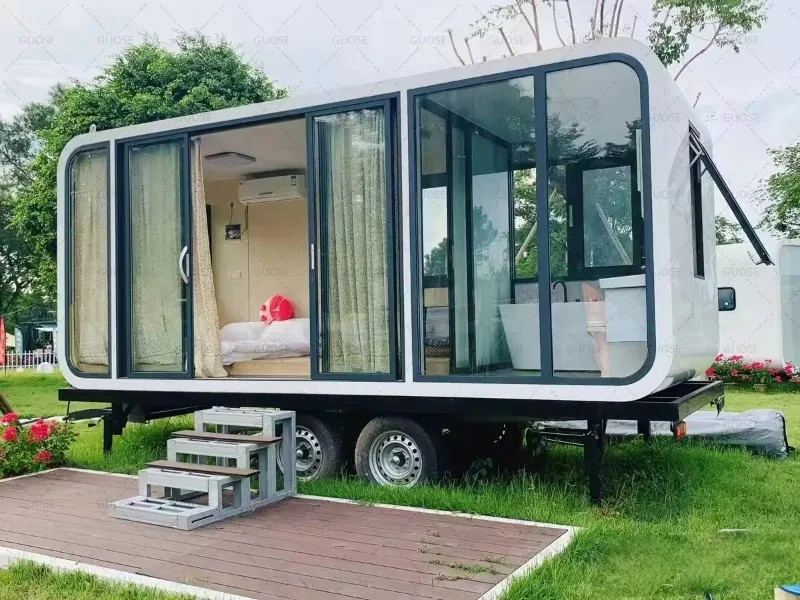 المالك مُباع بالكامل الفولاذ المقاوم للصدأ للمطبخ المحمول الوجبات السريعة وجبة خفيفة مصنع الغذاء شواء مقطورة للمصانع المخصصة للنبيذ #5