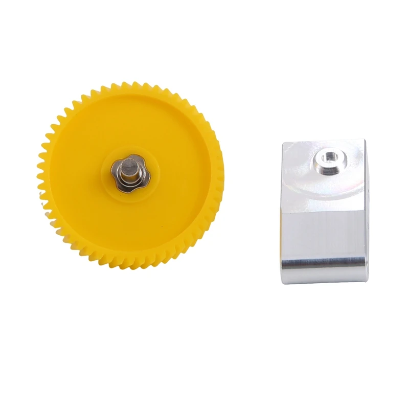 Upgrade Hardened Steel Extruder Gear Assembly For Bambu Lab P1S P1P X1 Carbon X1C 3D Printer Straight Tooth