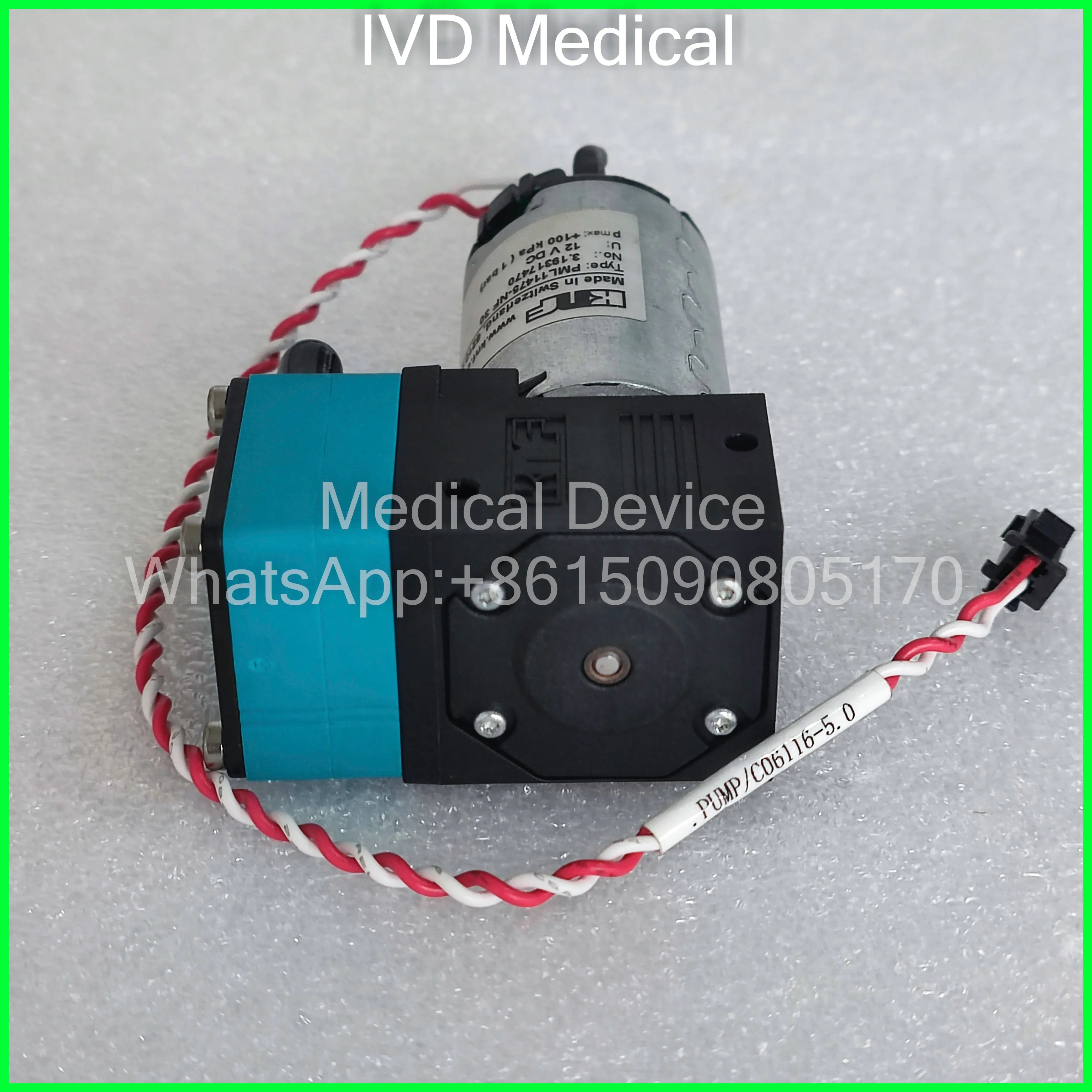 Mindray Bs120Bs200 Bs220B230 Bs 240 Bs330E Bs360E Hematology Analyzers - Waste Pump Vacuum Pump Rotation Pump801-3003-00012-00