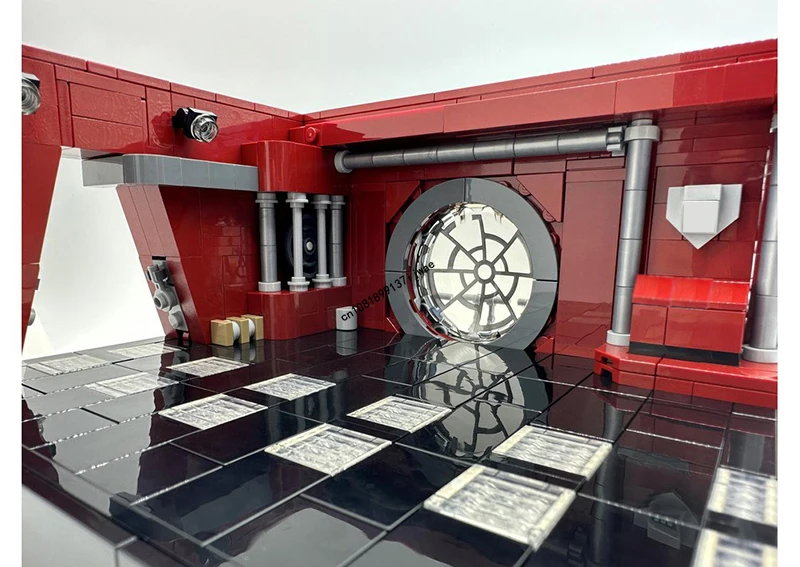 ชุดตัวต่อโมเดลภาพยนตร์ชื่อดัง 912 ชิ้น รุ่น Moc Diorama แบบประกอบเอง ของเล่นสร้างสรรค์สำหรับเด็ก ของขวัญวันเกิด