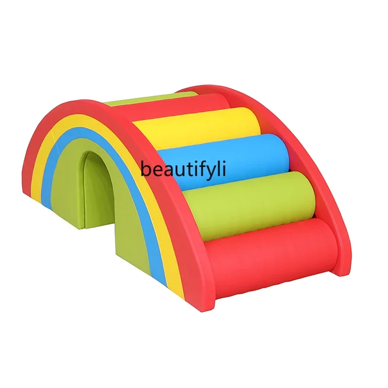 

Software Rainbow Bridge Kindergarten Climbing Children's Sensory Integration Training Equipment Early Education Teaching Aids