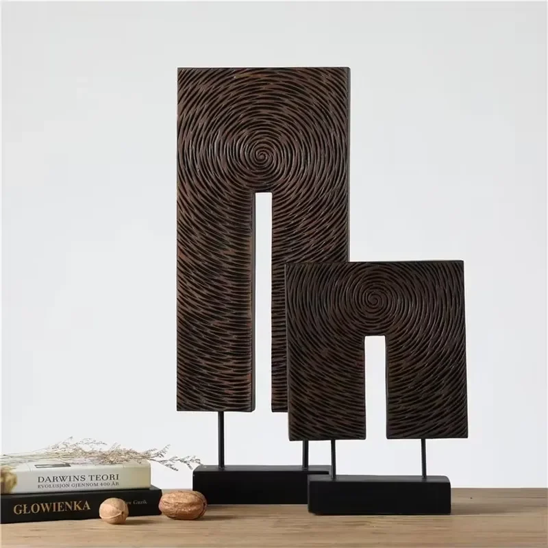 Abstract Creative Resin Crafts Desktop Decoration for Living Room Bedroom Home Decor Artistic Figurine Ornament Gift