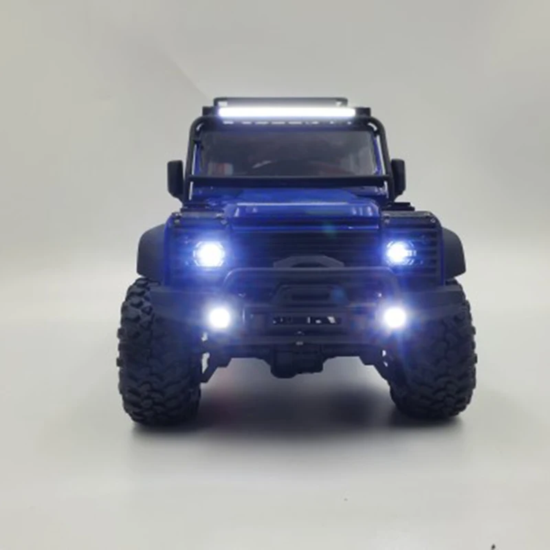 TRX4M Lampshade Headlights Protection Net Protecting Mask for 1/18 RC Crawler Car Traxxas TRX4-M Defender D90 D110 Upgrade Parts