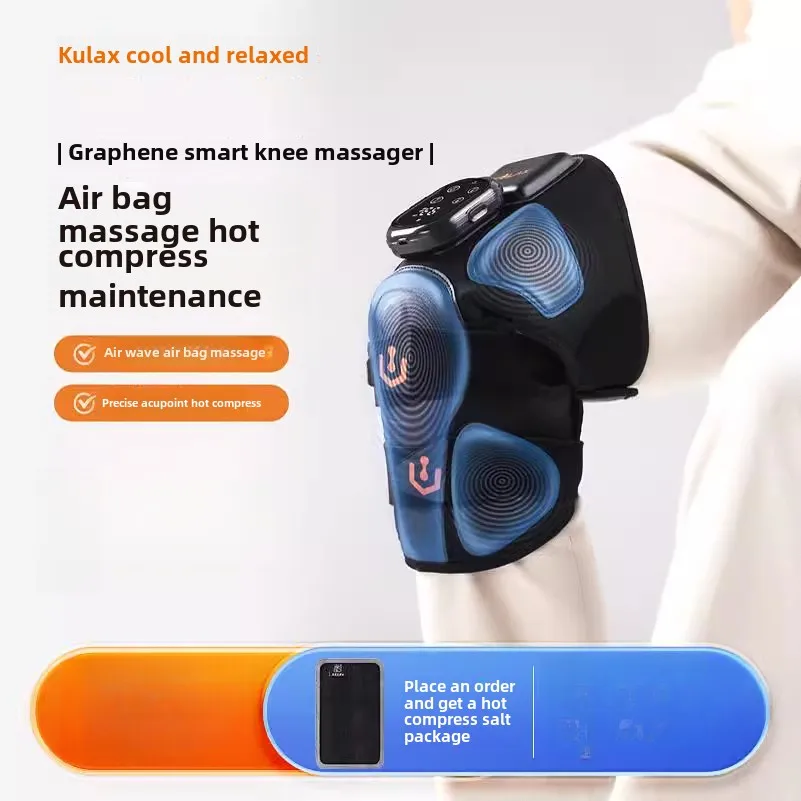 Graphene Heated Knee Massager Airbag Vibration Hot Compress Knee Support For Women Joint Care