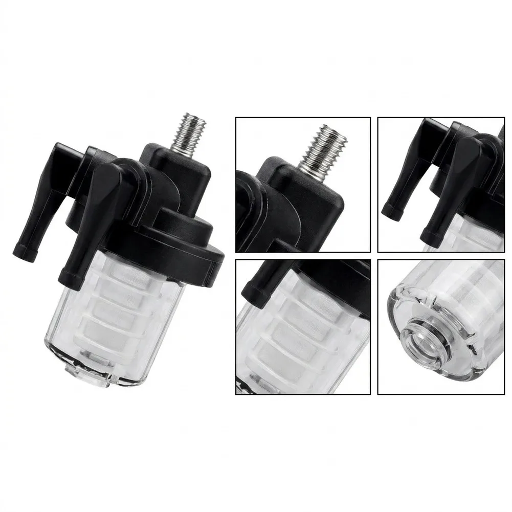 Aftermarket Fuel Filter for 61N-24560-00 Suitable for 9.9HP 15HP Outboards Robust Plastic Build 8 5 6cm Dimensions