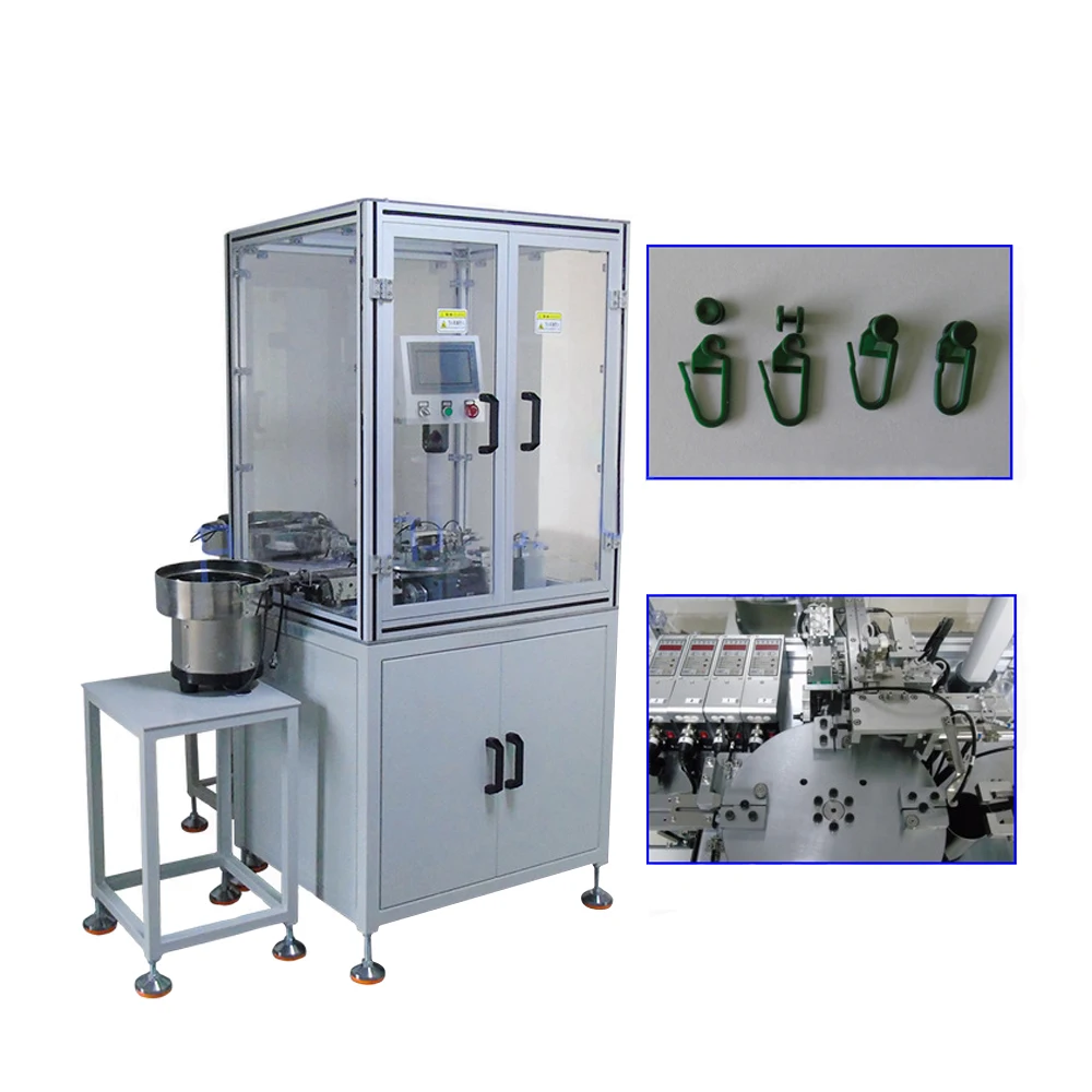 QFW High Stable Curtain Slide Hook Automatic Assembly Machine