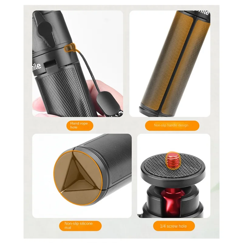 ABDE-Flymile مناسبة ل POCKET3 تمديد القطب ترايبود العمل 5Pro تمديد Selfie عصا قوس X4 الملحقات