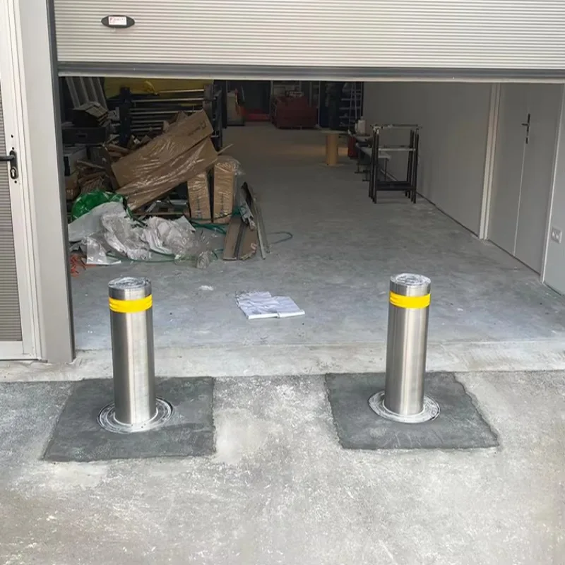 Automatic Residential Car Anti-theft Post Canada Pile Guardrail
