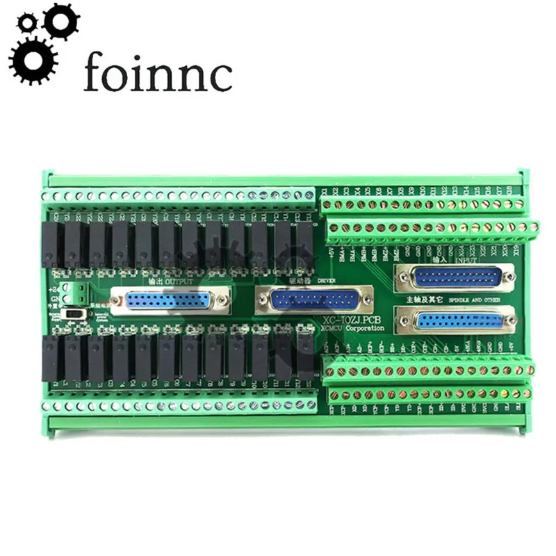 Hot!io Board Integrated Adapter Board With 4pcs Db25 Parallel Cable For Xc609m Xc709m Xc809m Xc609d Xc709d Xc809d Xc609t/xc809t