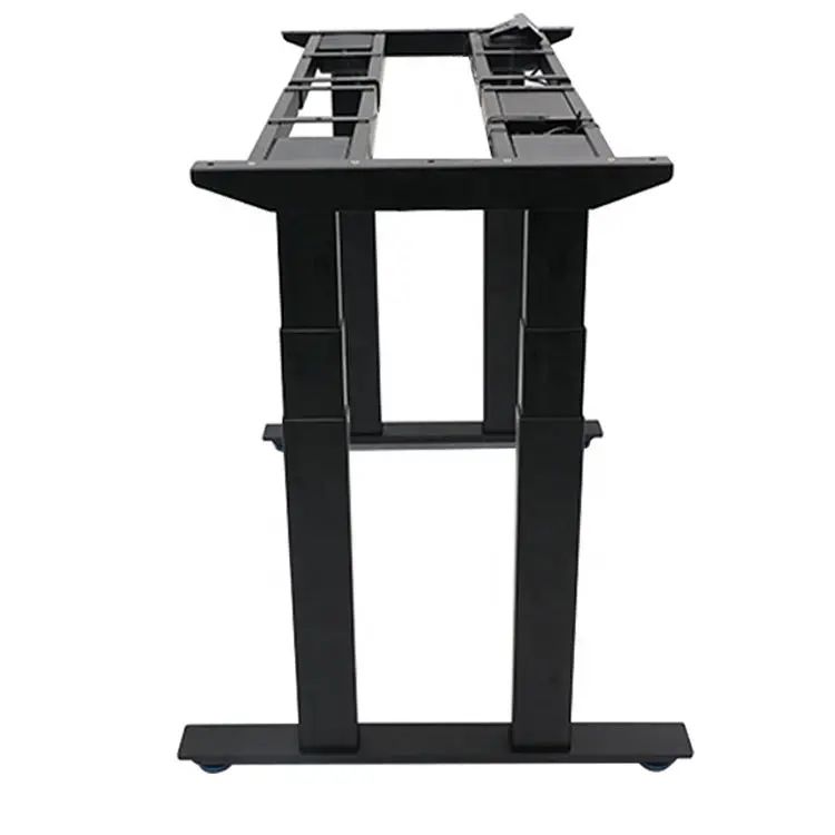 Подъемный моторизованный металлический регулируемый стол с высотой, эргономичный электрический подъемный стол, офисная мебель, современная