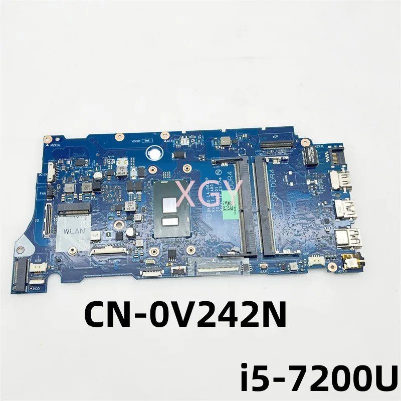 

LA-D822P i5-7200U I7-7500u FOR Dell Inspiron 7460 7560 Vostro 5468 5568 Laptop Motherboard 0V242N V242N 100% Working Well