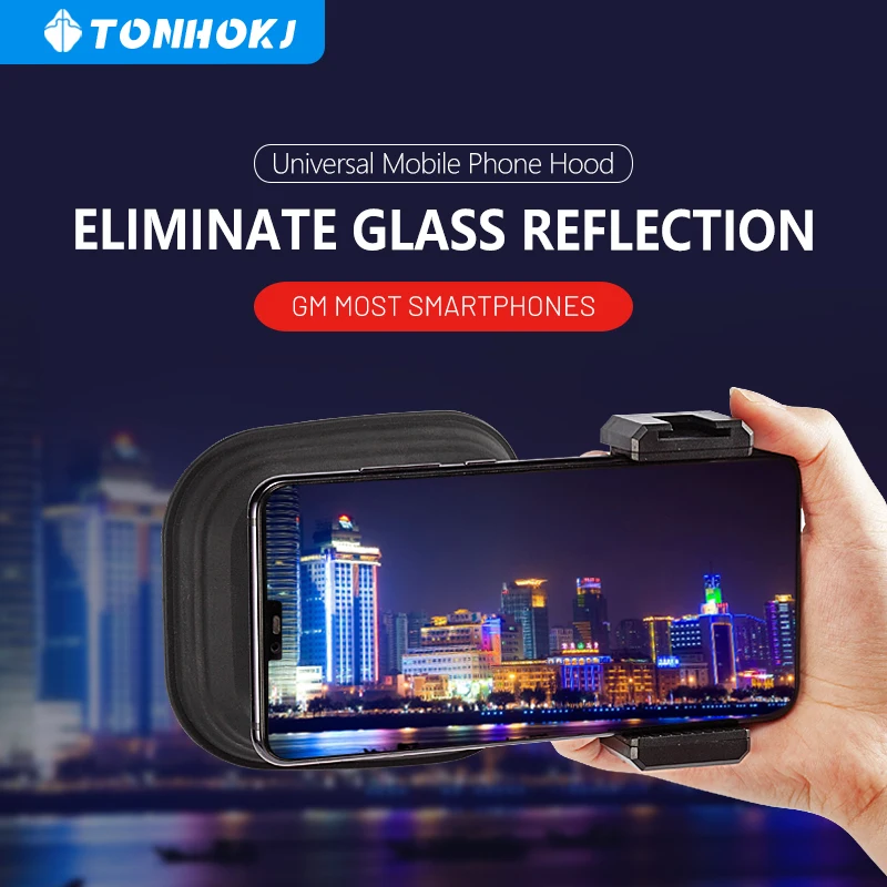 Universele Anti-Reflectie Camera Lenskap Voor Iphone 15/14 Samsung Android Telefoon Siliconen Lenskap Voor Foto 'S Door Glas