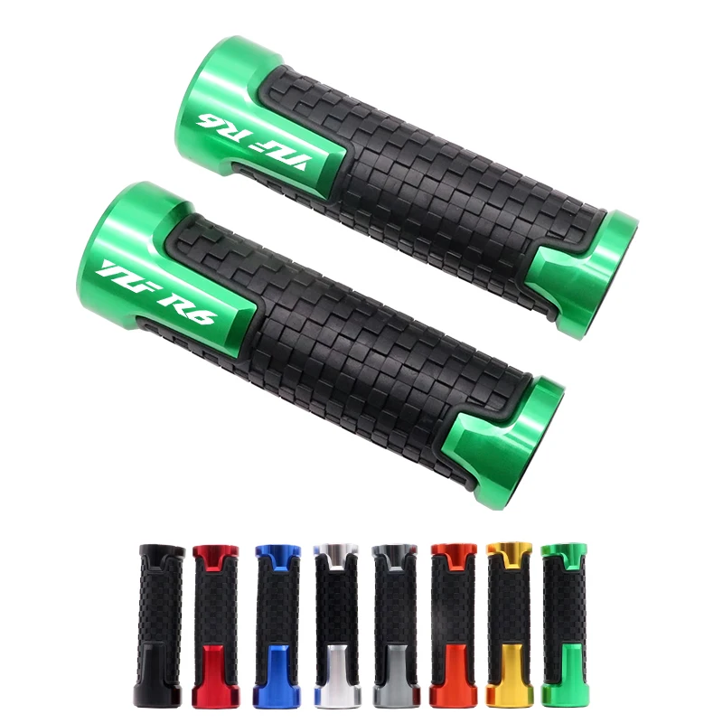 

R6 Motorcycle Grips For YAMAHA YZF-R6 Handgrip Glue Throttle Controls CNC Aluminum Alloy Modification Accessories