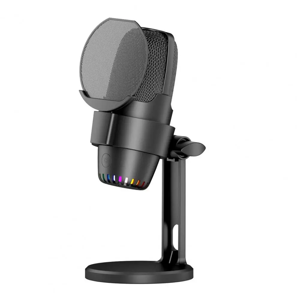

Игровой Usb-микрофон с функцией шумоподавления и подставкой