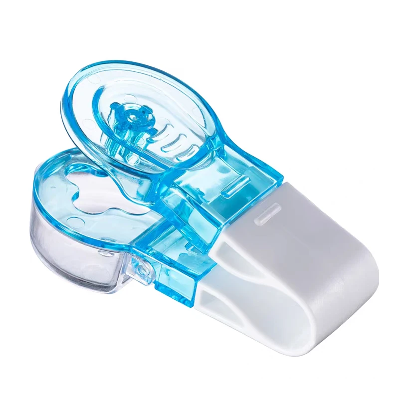 Portable Pill Popper Blister Pack Opener Mini Tablet Remover Tool Nocontact Anti‑pollution Medicine Take Out Box For Seniors Use