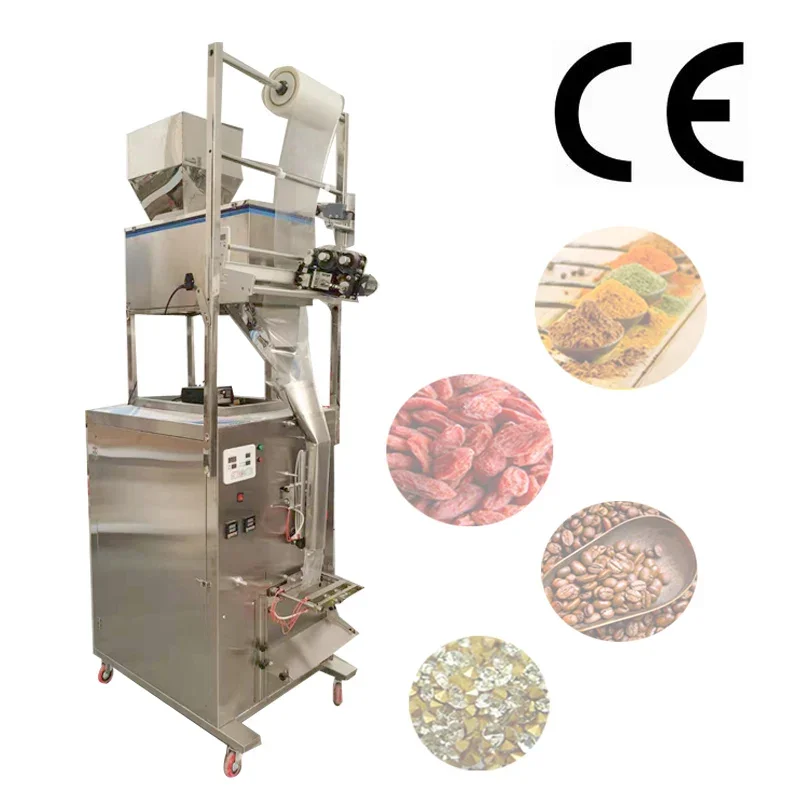 

bang for your buck Automatic Weighing Packing Machine For Granular Powder Tea Screws Dried Fruit Quantitative Packaging Machine