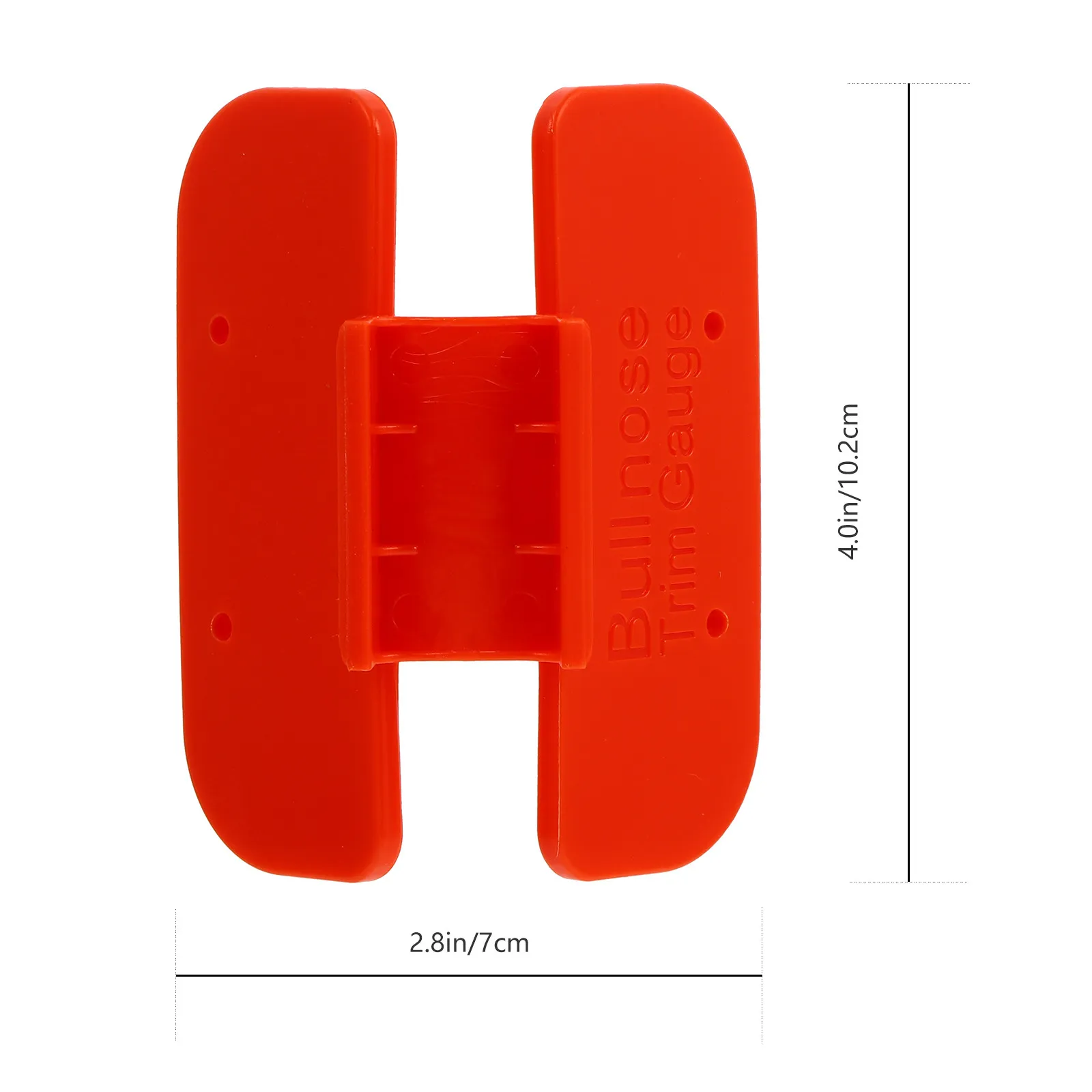 Bullnose Trim Gauge ABS Plastic Portable Flush Trim Woodworking Marking Tool Floor Installation Corner Marking Wood Working