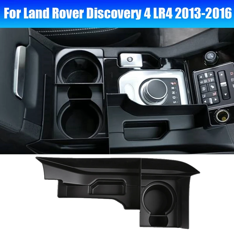 Car Central Console Storage Box For Land Rover Discovery 4 LR4 2013-2016 Phone Tray Cup Holder Organizer Case