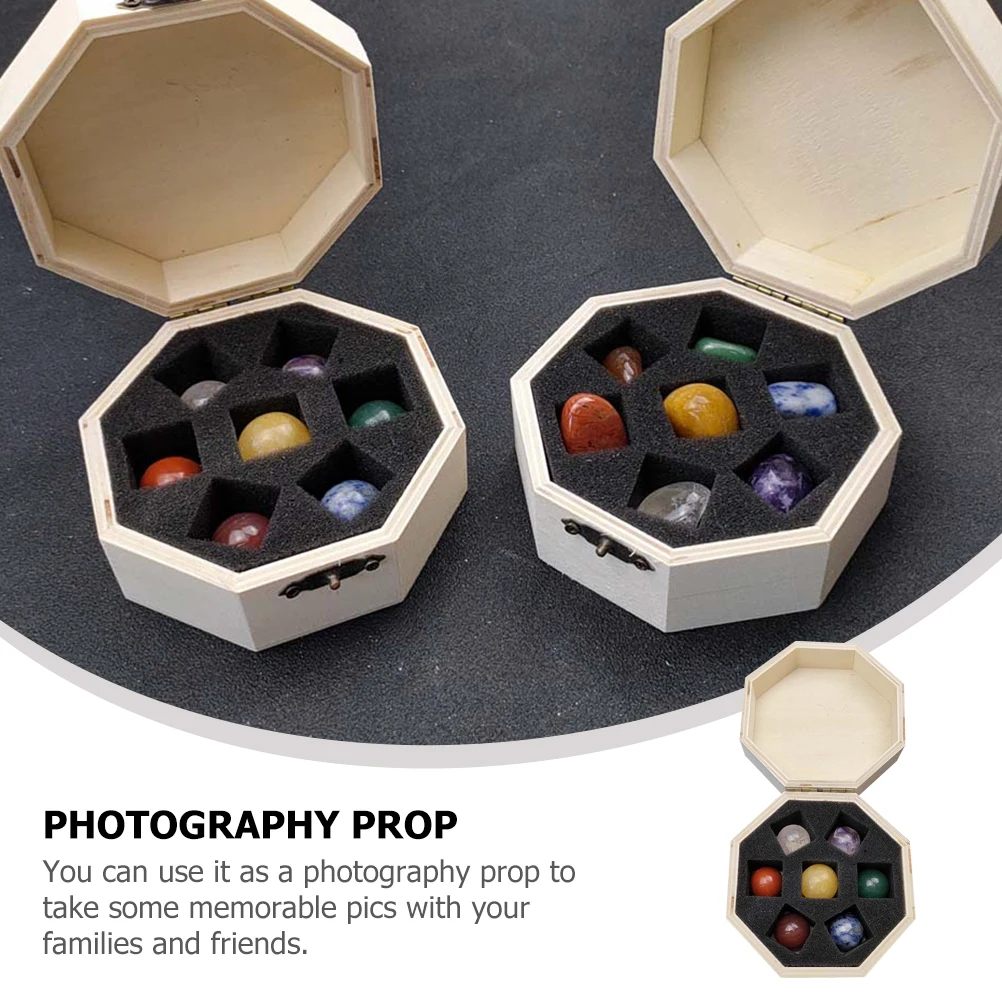 

Crystal Ball Delicate Decor Portable Decorative Stone Stone Decor Desktop Multi Function Crystal Stones nament Gifts Collection