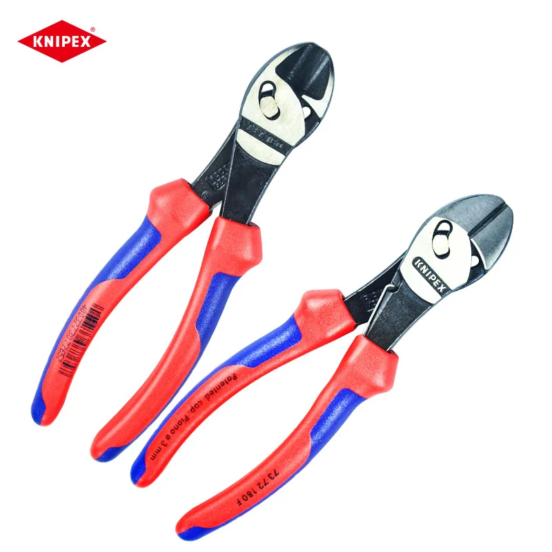 KNIPEX الألمانية توفير العمالة رافعة قطري كماشة أسلاك الفولاذ صفائح الحديد مقصات الربيع