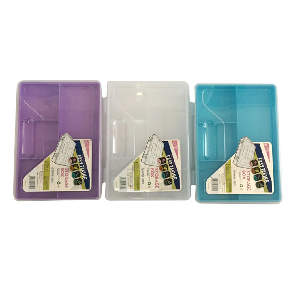 

Double Layer Pencil Case Lightweight Durable Stationery Storage Box Pen Tool Organizer Multifunctional Office Supplies Student