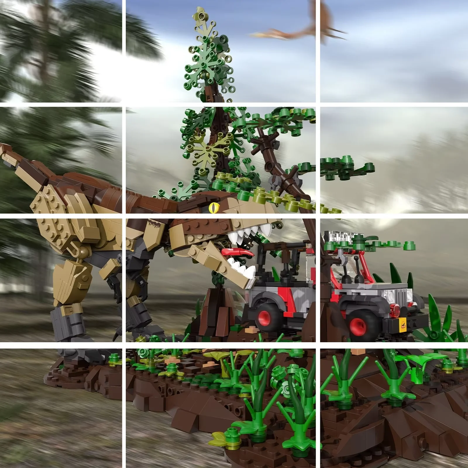 

Команда приключений, охотничья сцена, игрушечный дисплей, коллекционные украшения для детей