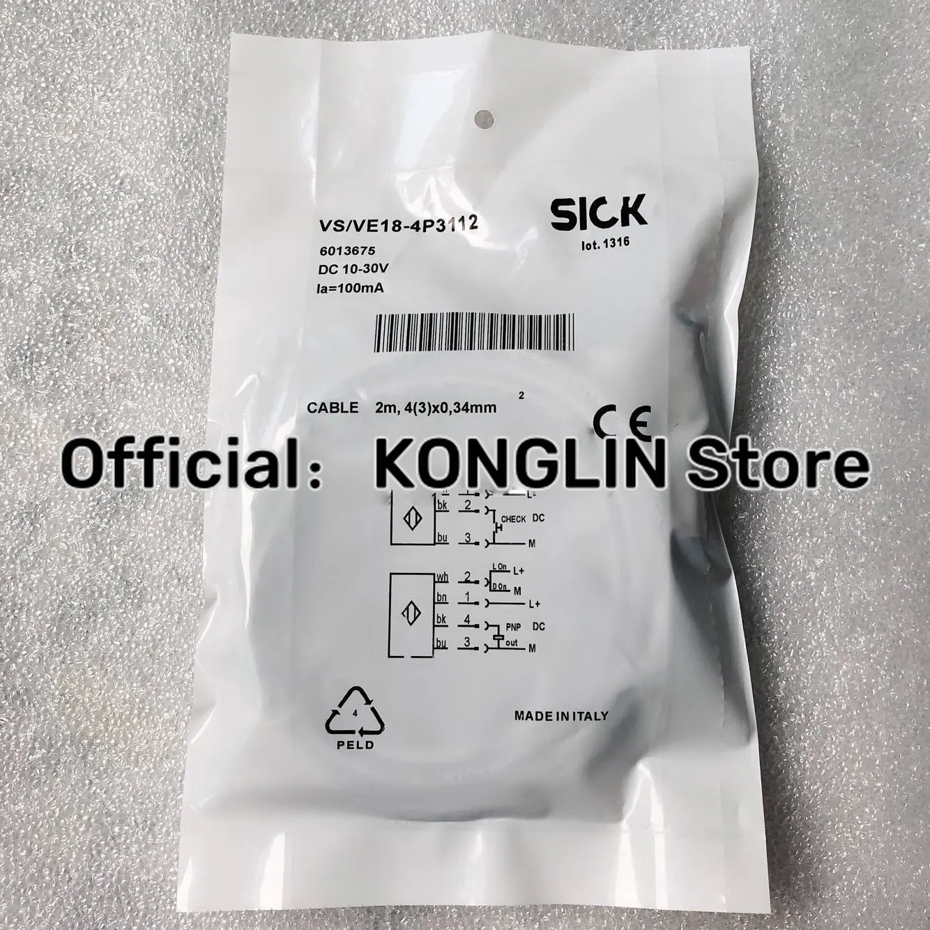 nouveau-capteur-photoelectrique-one-sick-vs-ve18-4p3112-vs-ve184p3112