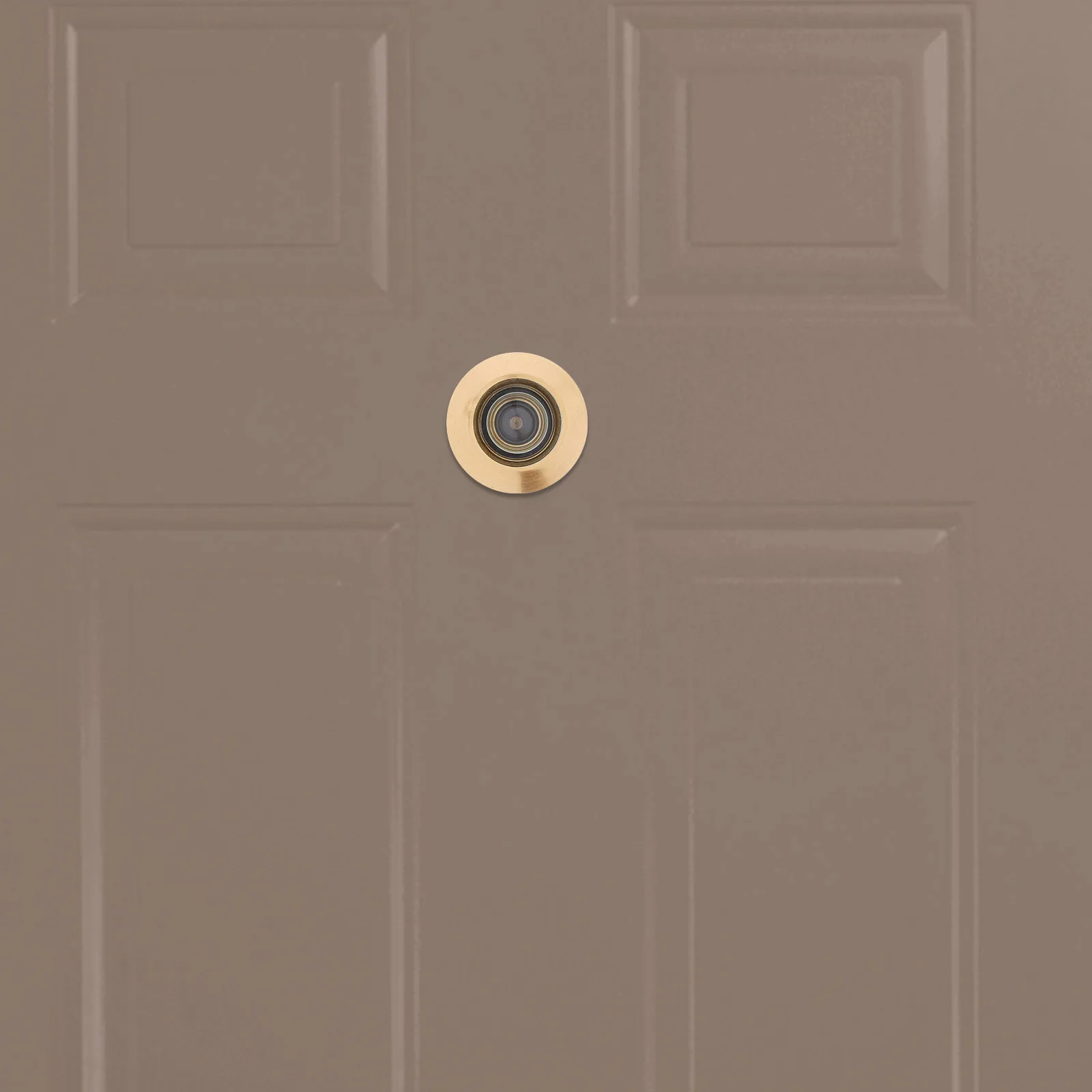 

High Definition Peephole For 40-55Mm Thick Doors Silver Wide Angle Lens Zinc Alloy Anti-Tamper Cover For Home Office Hotel