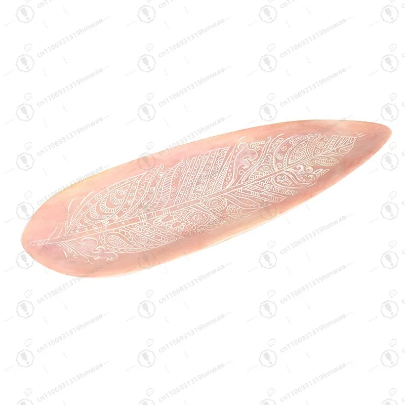 

Creative Resin Leaf Feather Modeling Home Products Craftsmanship/light Luxury High Value Home Tray