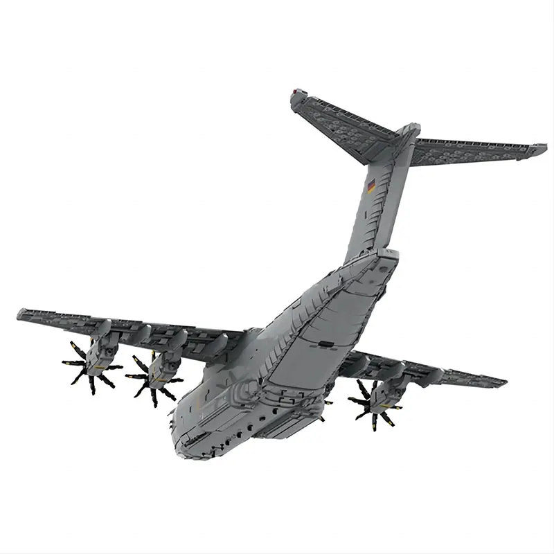 MOC Military Series Large passenger aircraft Building blocks Puzzle Toy Small Particle Splicing Set Holiday Birthday Gift