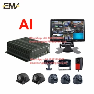 1080P Car Mdvr Bus Truck Real Time Monitoring System Mobile Dvr Security Monitor 8 Channel Vehicle Dvr System