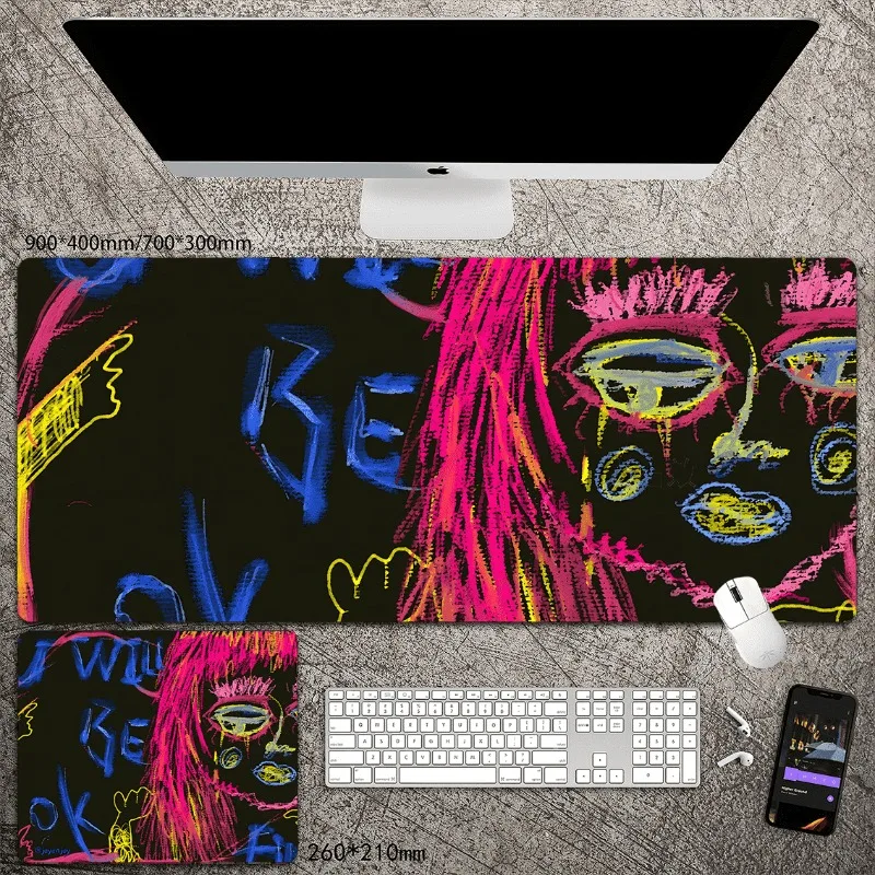 Mouse pad Diatom mud Keyboard pad Water-absorbing quick-drying wear-resistant e-sports table mat Large office computer table mat
