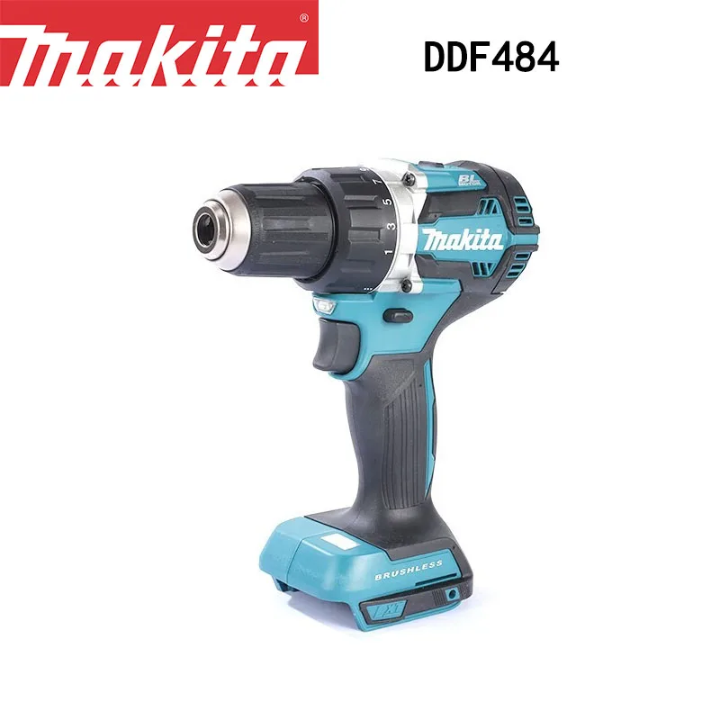 Makita DDF484 Lithium Hand Rechargeable Brushless Hand Electric to Household Electric Screwdriver Tool Bare