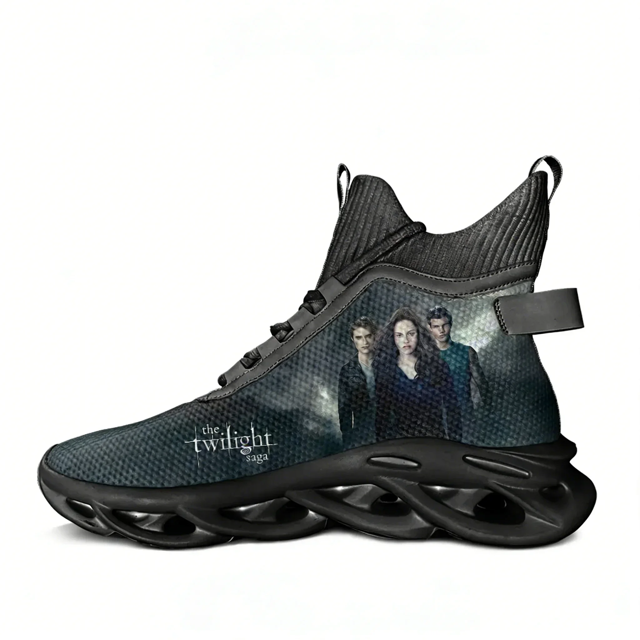 

The Twilight Saga High Top Flats Sneakers Mens Womens Sports Shoes High Quality Sneaker Lace Up Mesh Footwear Custom Made Shoes