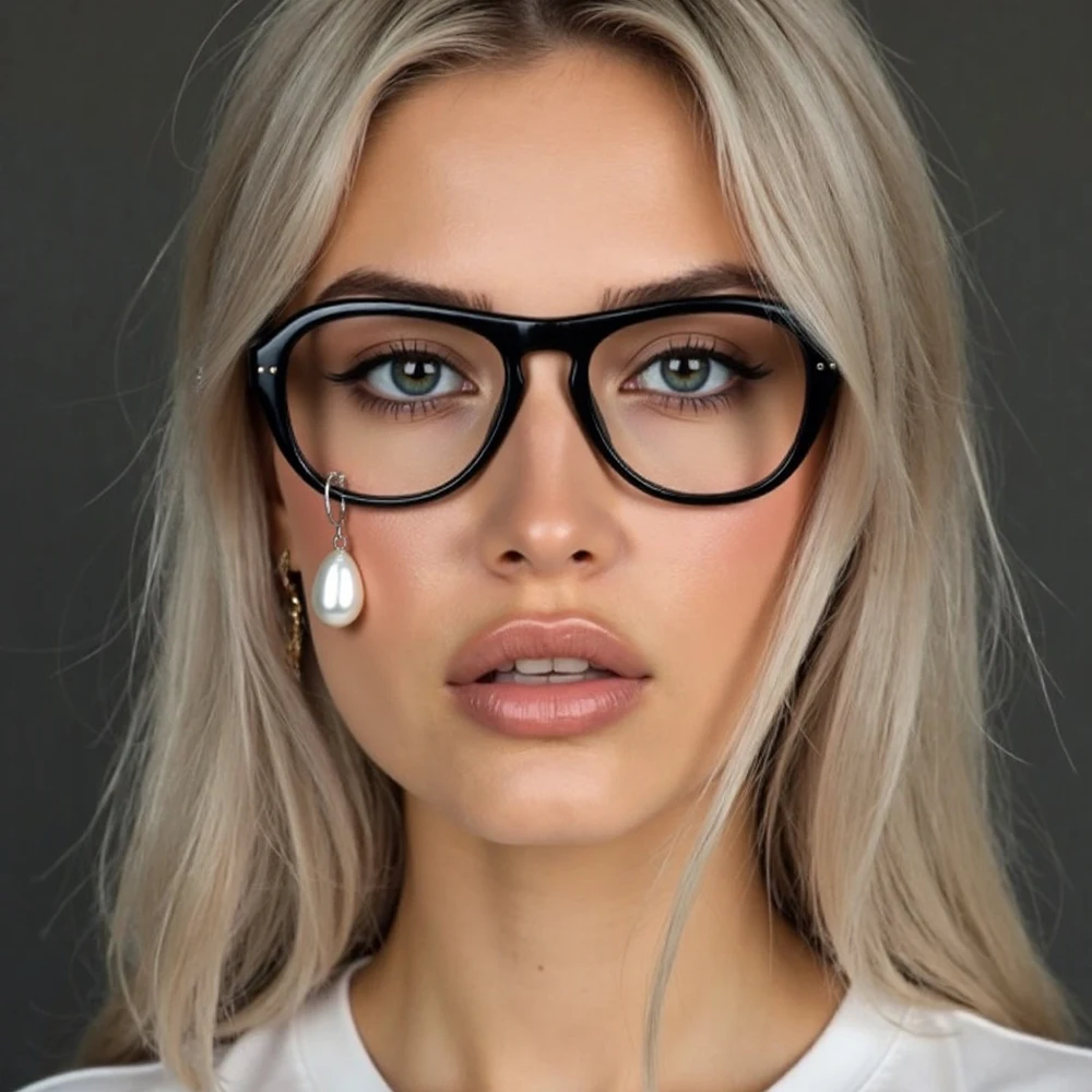 

Женские очки с защитой от синего света в стиле ретро, с крупной оправой «кошачий глаз», модные авангардные очки «Слезы русалки» с маленькой оправой, для самостоятельного изготовления (DIY)