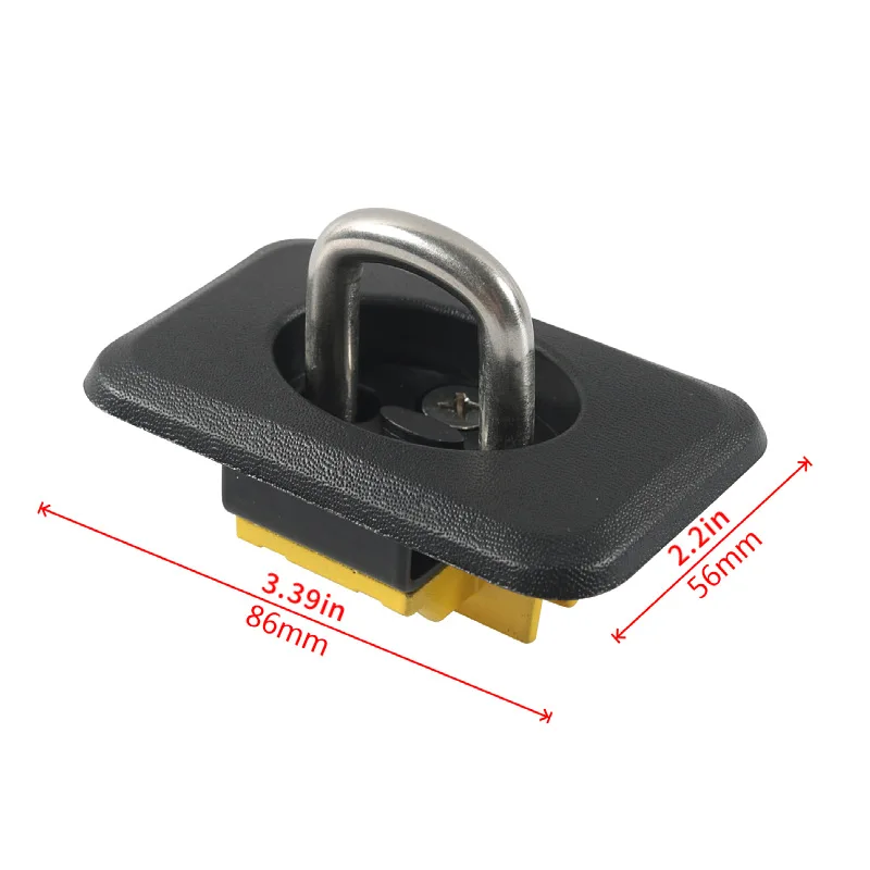 4pcs Retractable Fastening Anchor for Dodge Ram Pickup Truck Rear Box Lock Factory