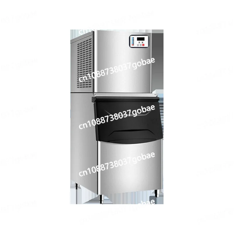 

Commercial large ice granulator, milk tea shop ice cube making machine, automatic vertical large output