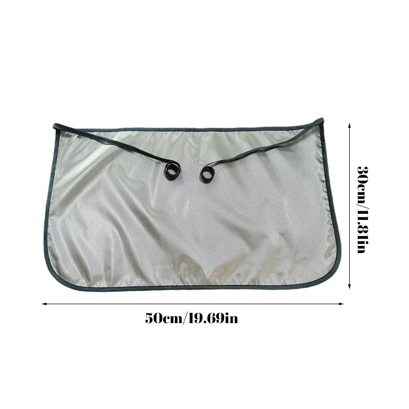 

30X50Cm Maternity Anti-Radiation Belly Apron Emf Shielding Protector Electromagnetic Radiation Adjustable Abdominal Apron New